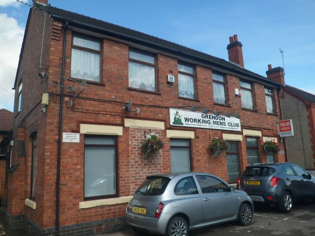 Exterior of Grendon Working Men’s Club near Coventry