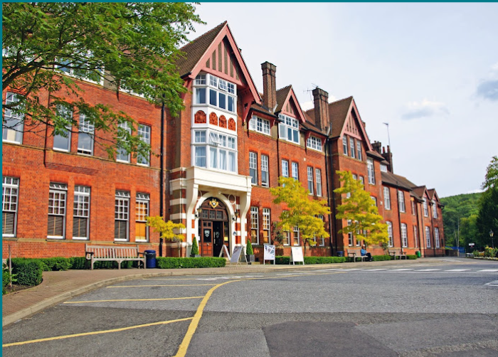 Caterham School building in Surrey