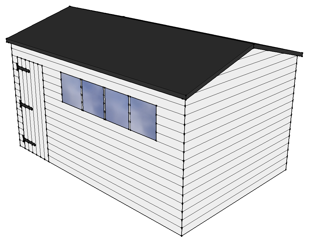 12x8 Hipex A layout diagram