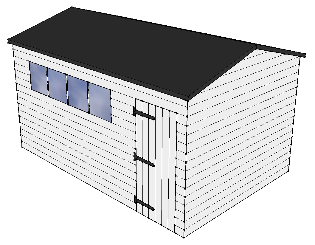 12x8 Hipex B layout diagram