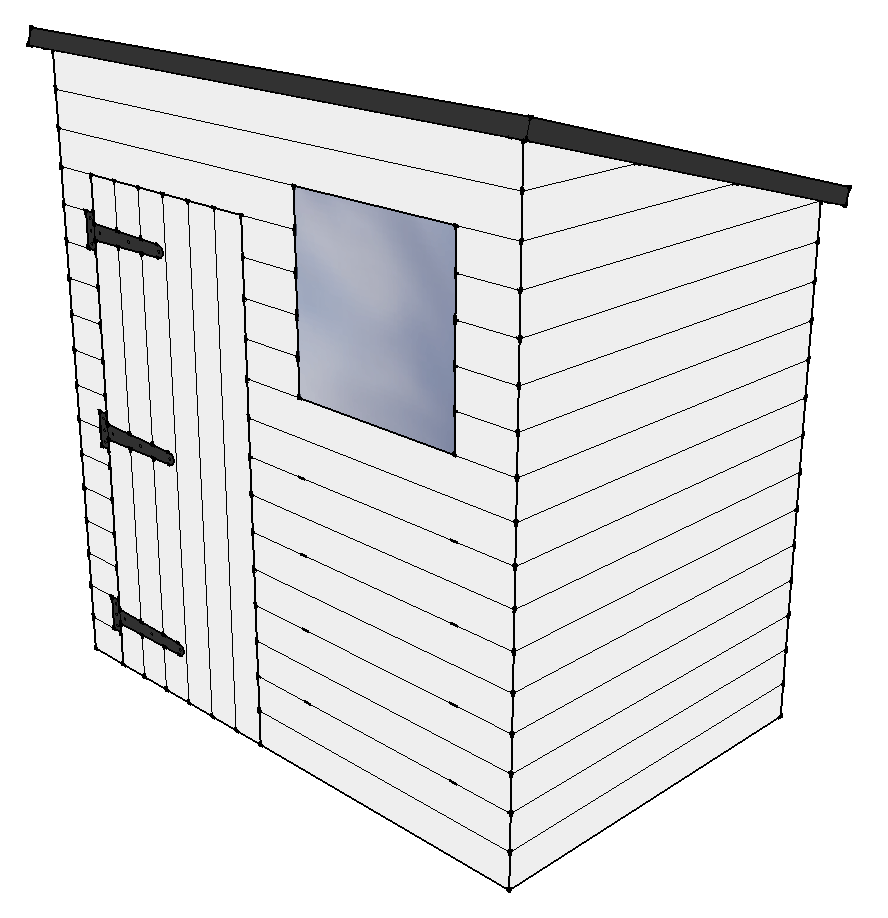 6x4 Pent A layout diagram