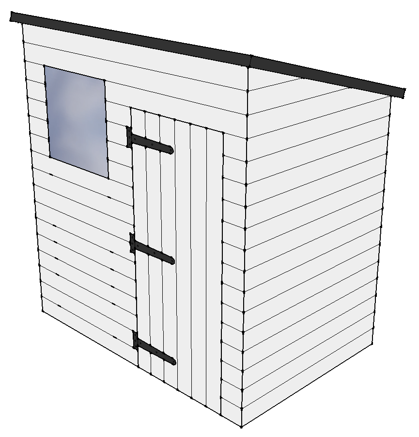 6x4 Pent B layout diagram