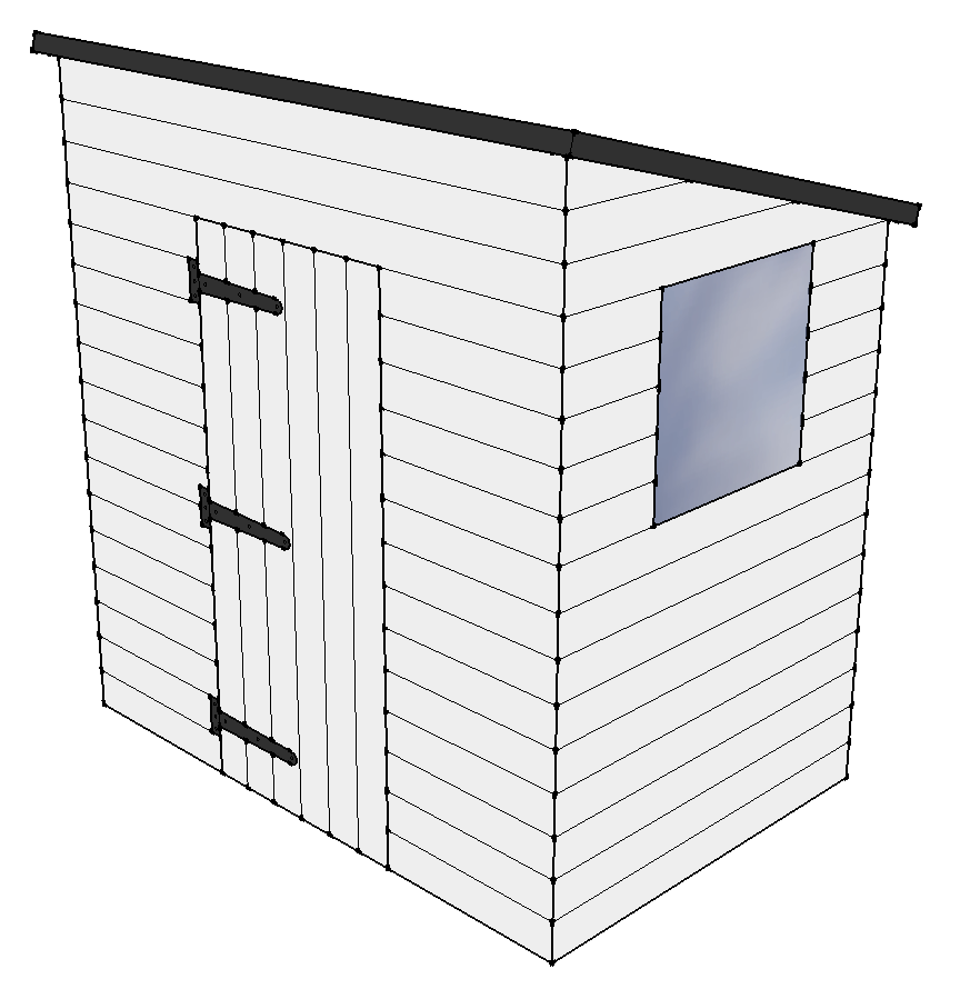 6x4 Pent C layout diagram