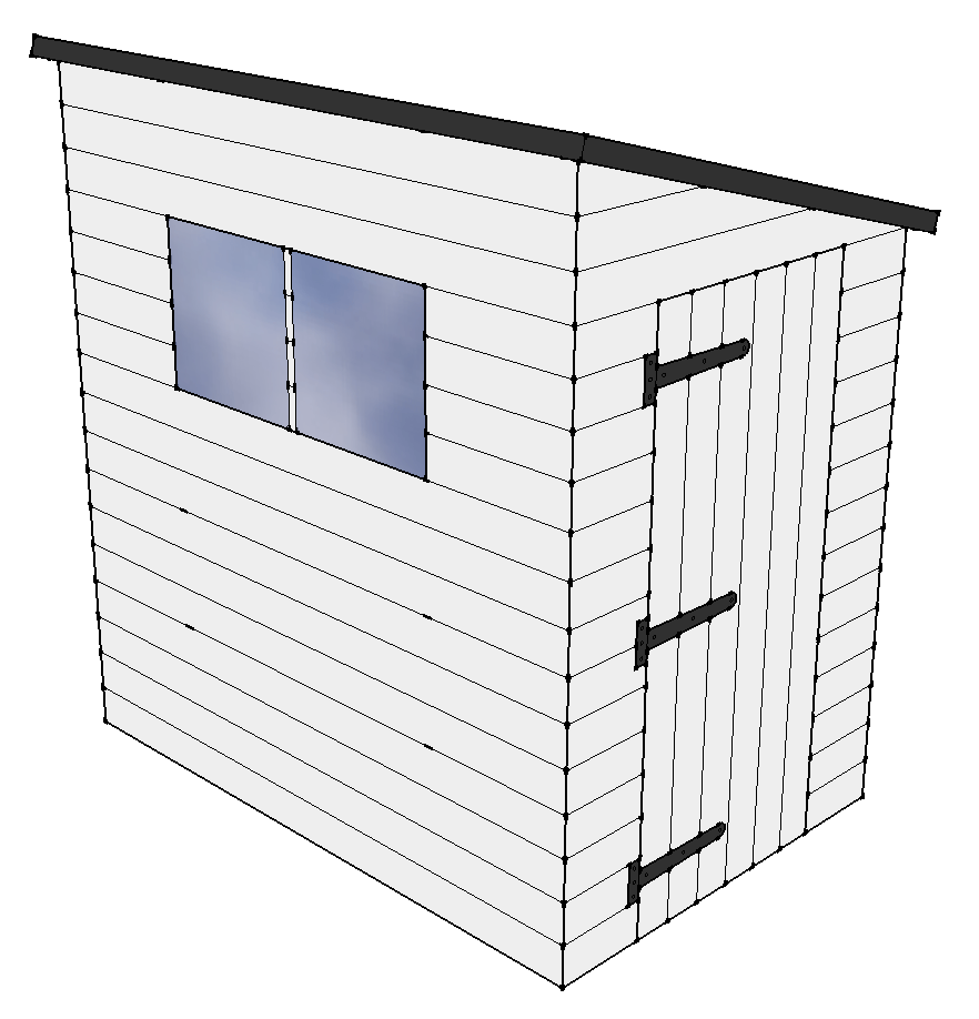 6x4 Pent D layout diagram