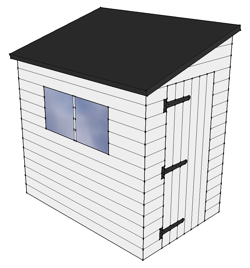 6x4 Pent F layout diagram
