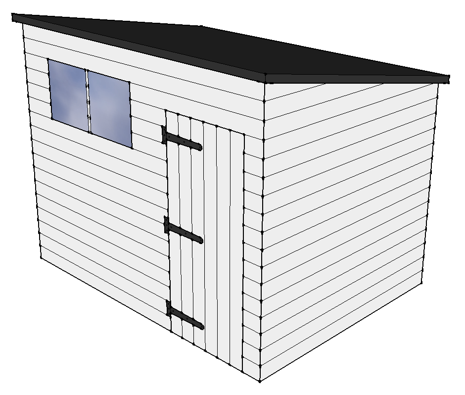 8x6 Pent B layout diagram