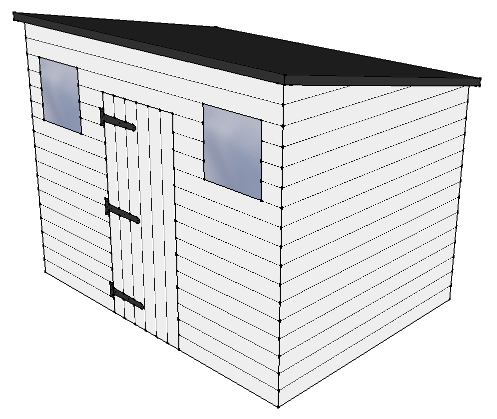8x6 Pent C layout diagram