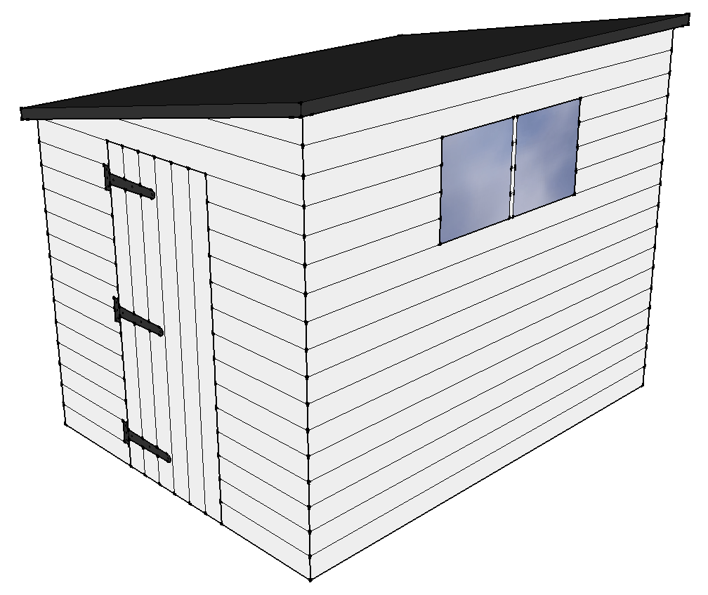 8x6 Pent E layout diagram