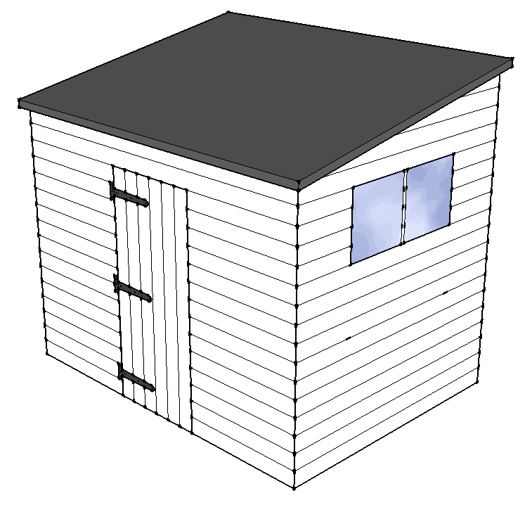 8x6 Pent J layout diagram