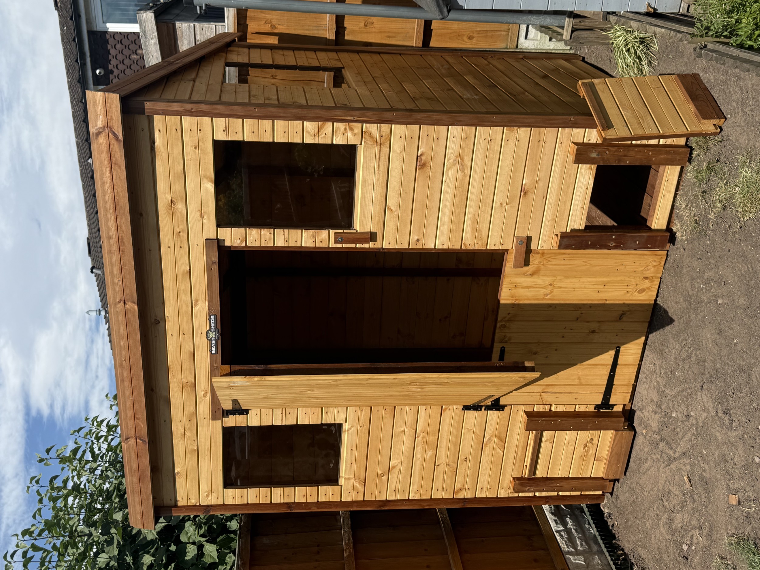 Bespoke timber animal housing