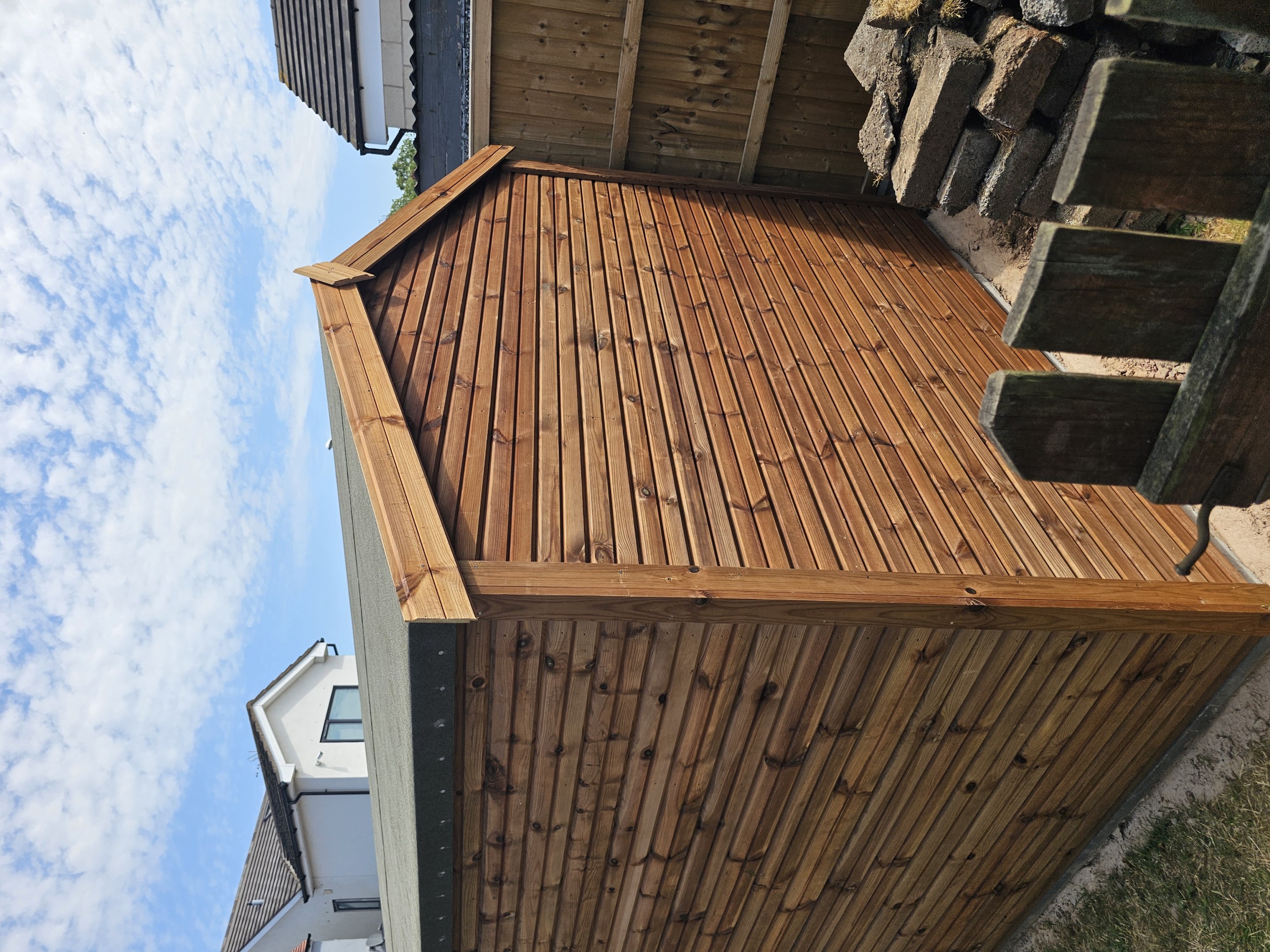 Heavy-duty Beast shed cladding