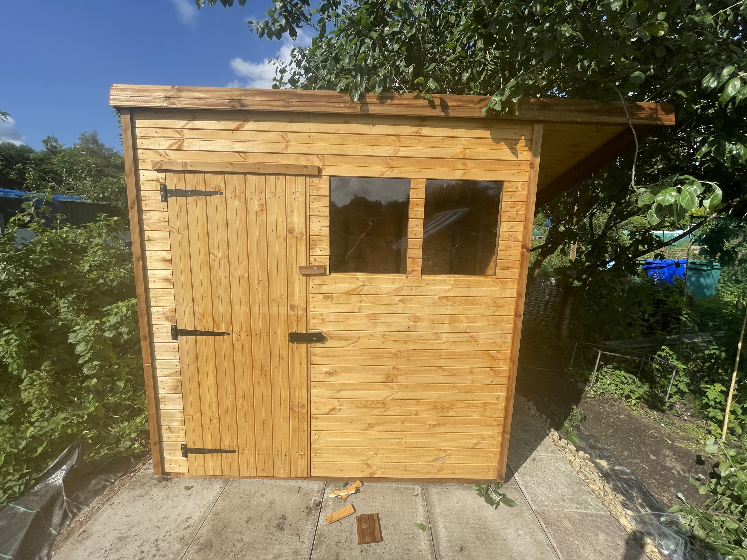 Standard shed door
