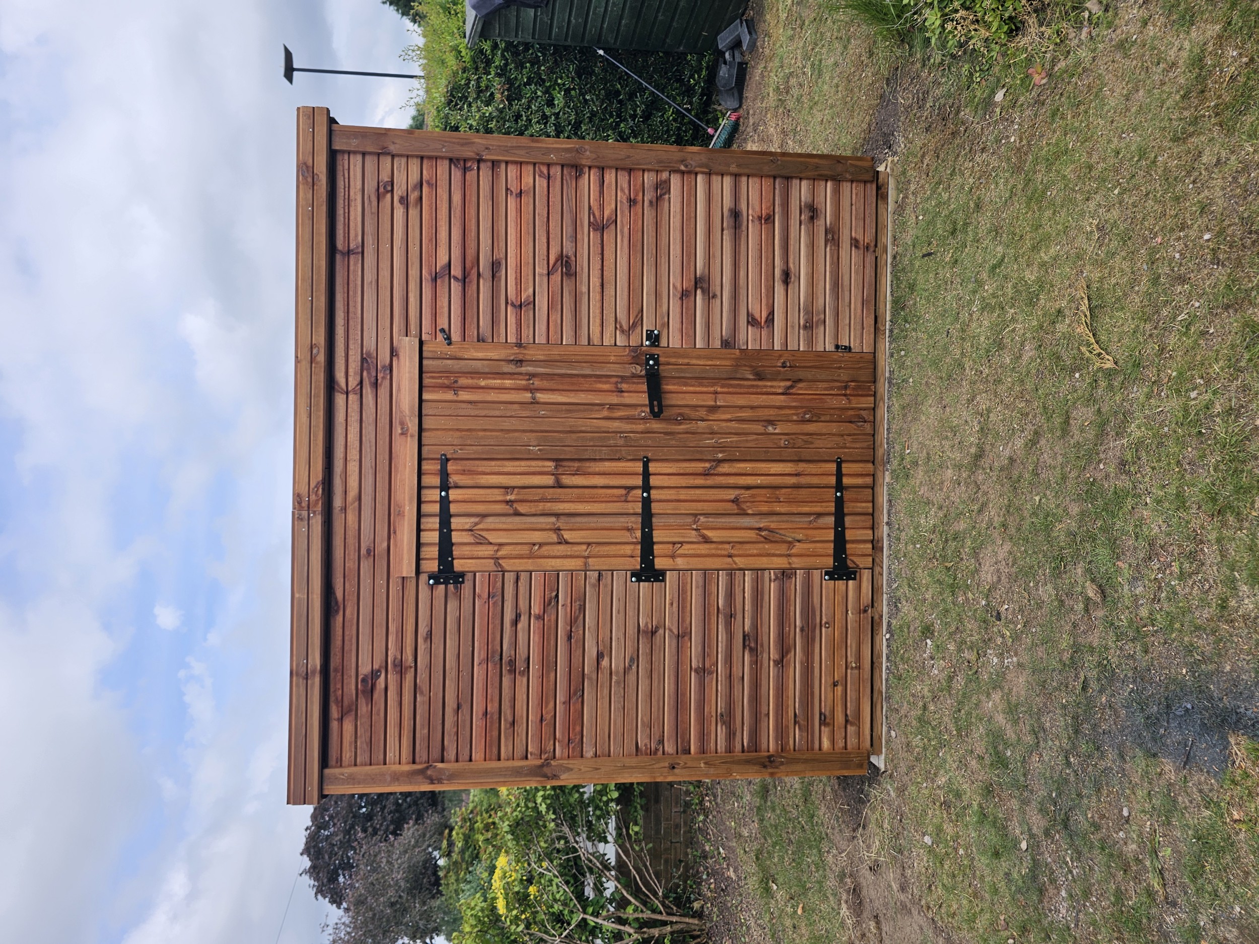 Wide Beast shed door