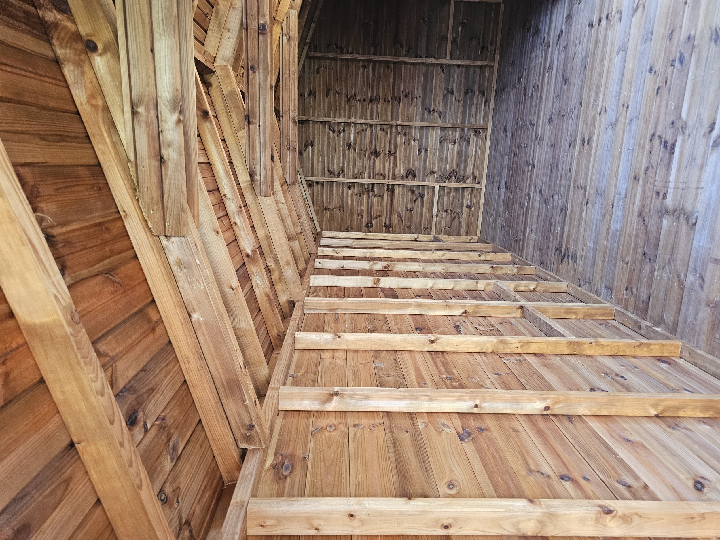 Heavy-duty Beast shed framework
