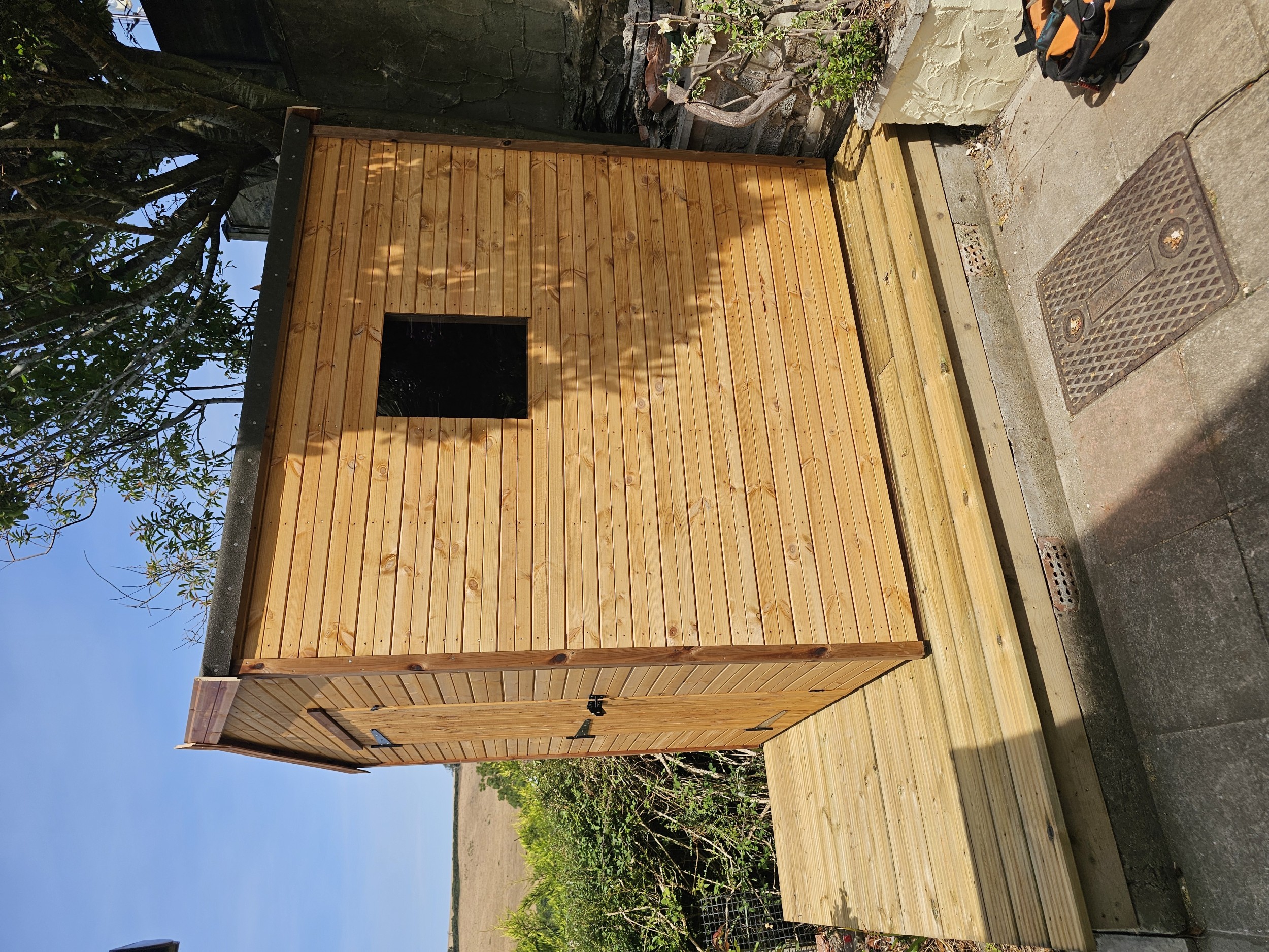 7x7 Apex with three extra height boards