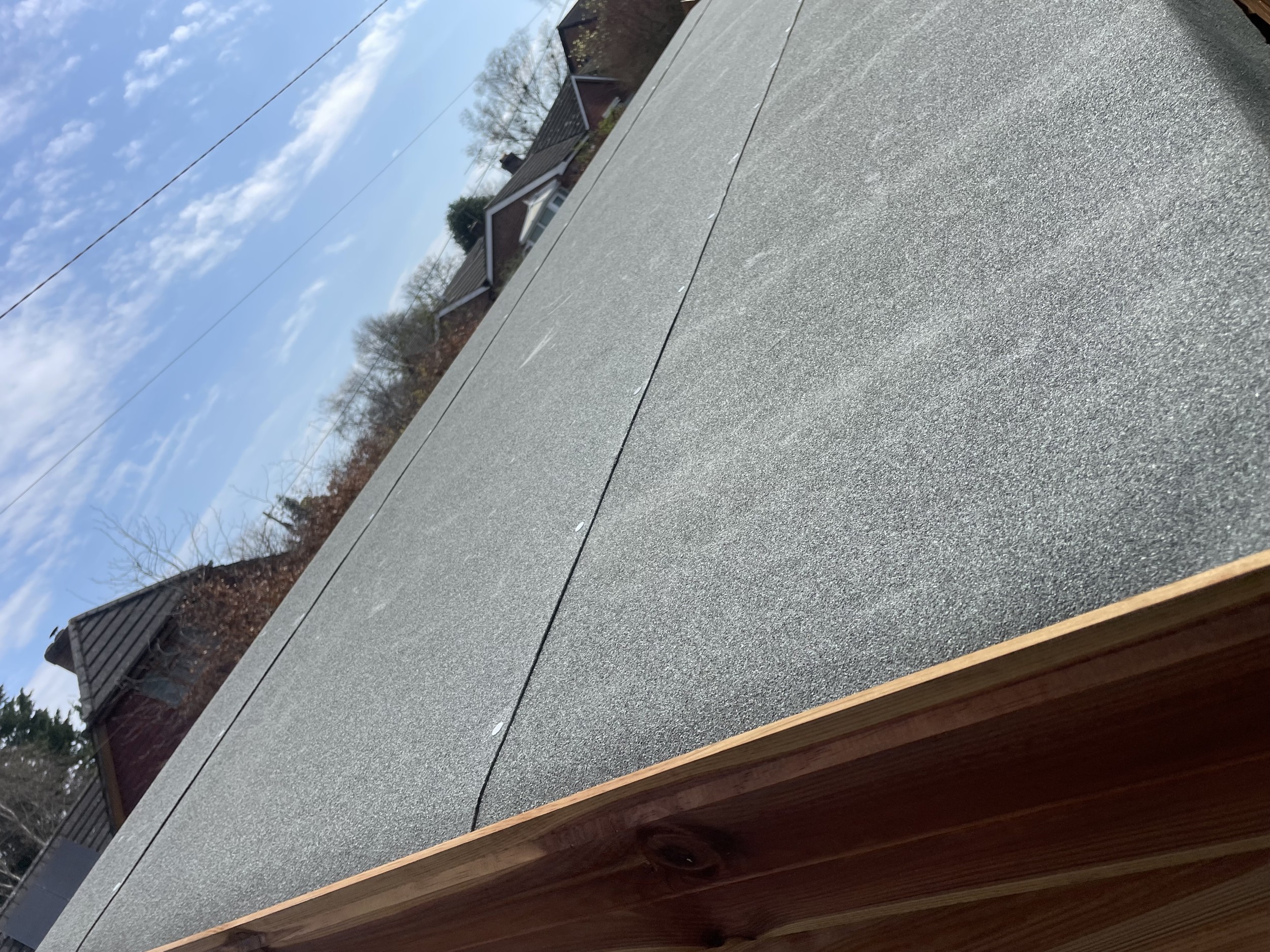 Heavy-duty 40kg mineral felt roofing