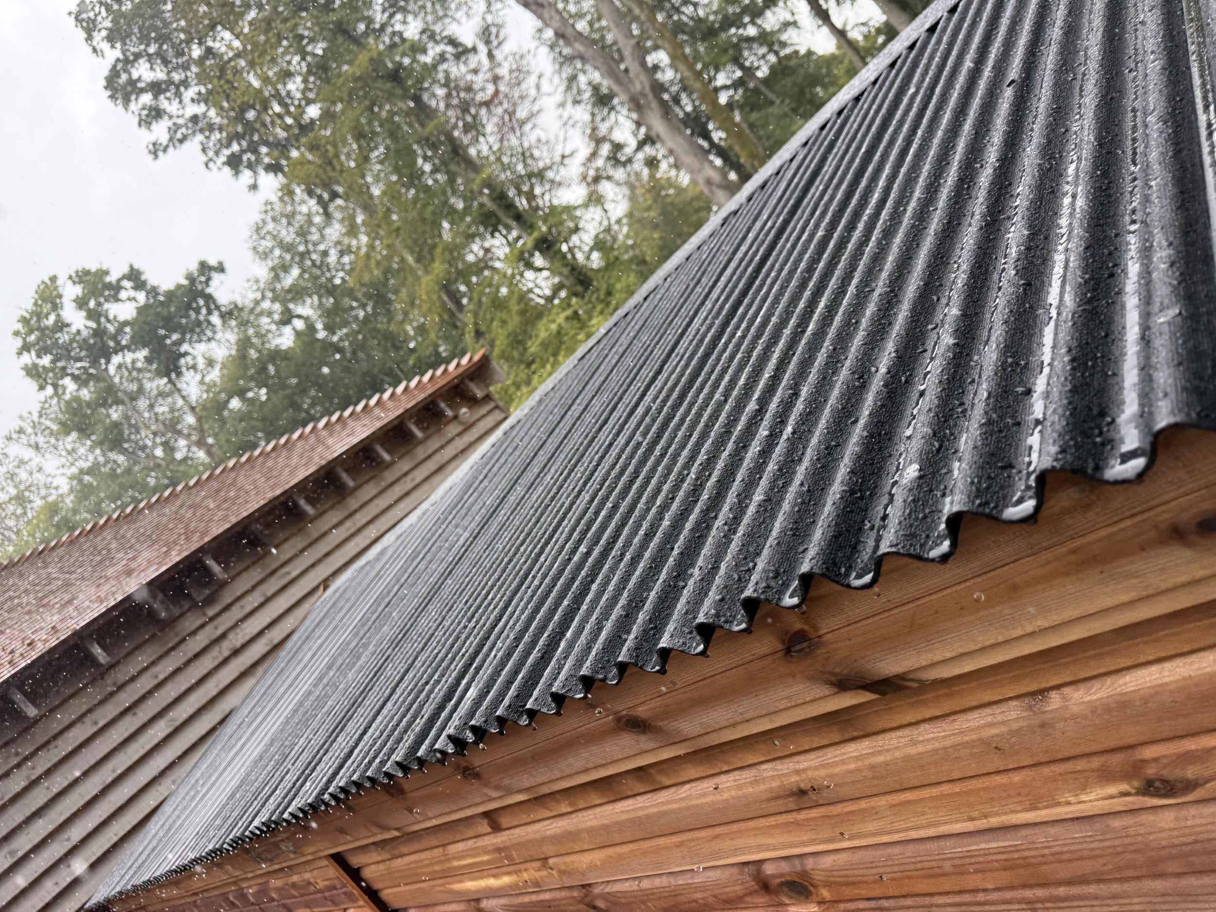 Onduline roofing