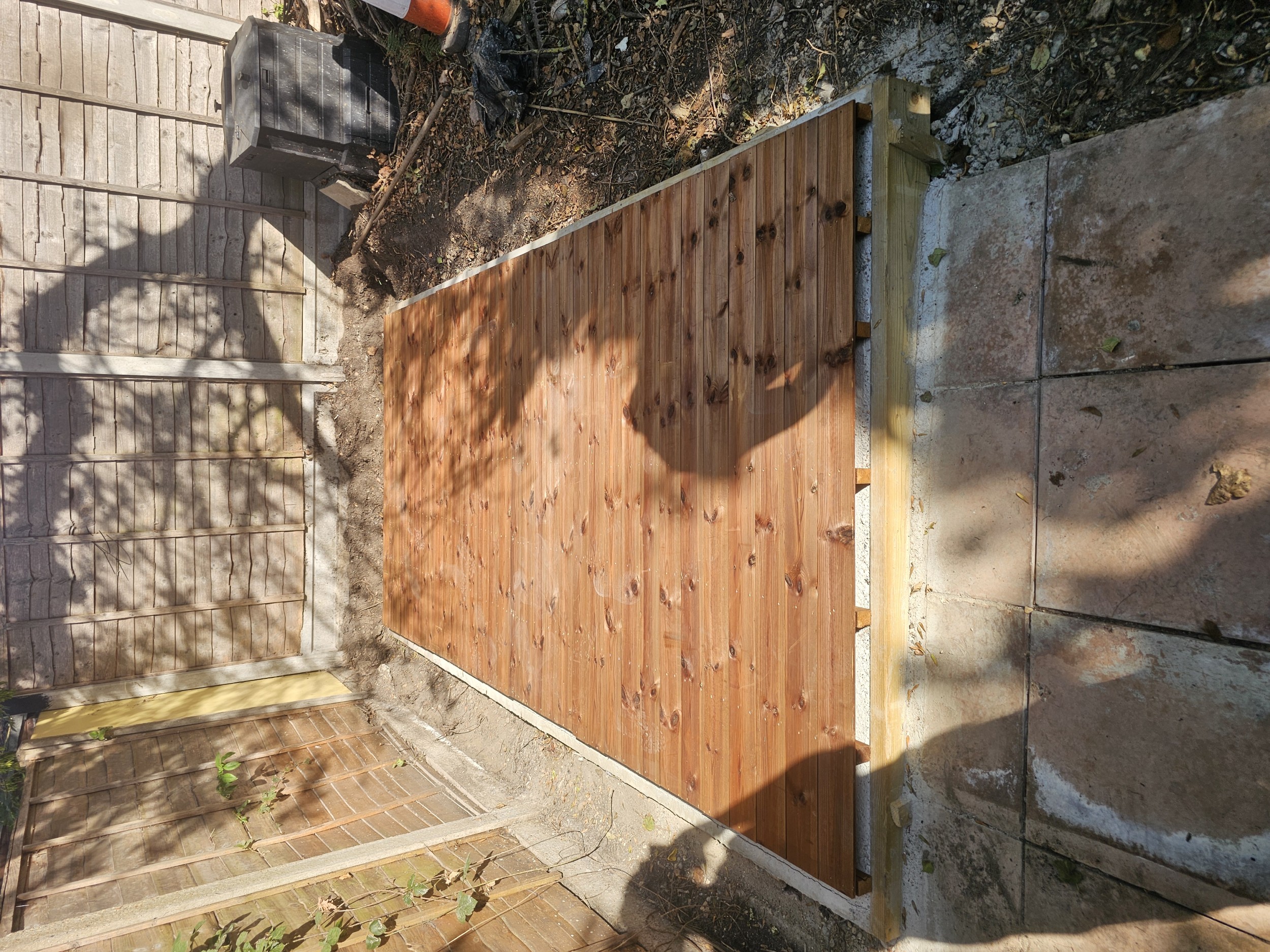 Standard runner arrangement under a 12x6 shed without extra runners